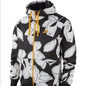 Nike floral print hoodie